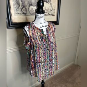 Liz Claiborne sheer lined top